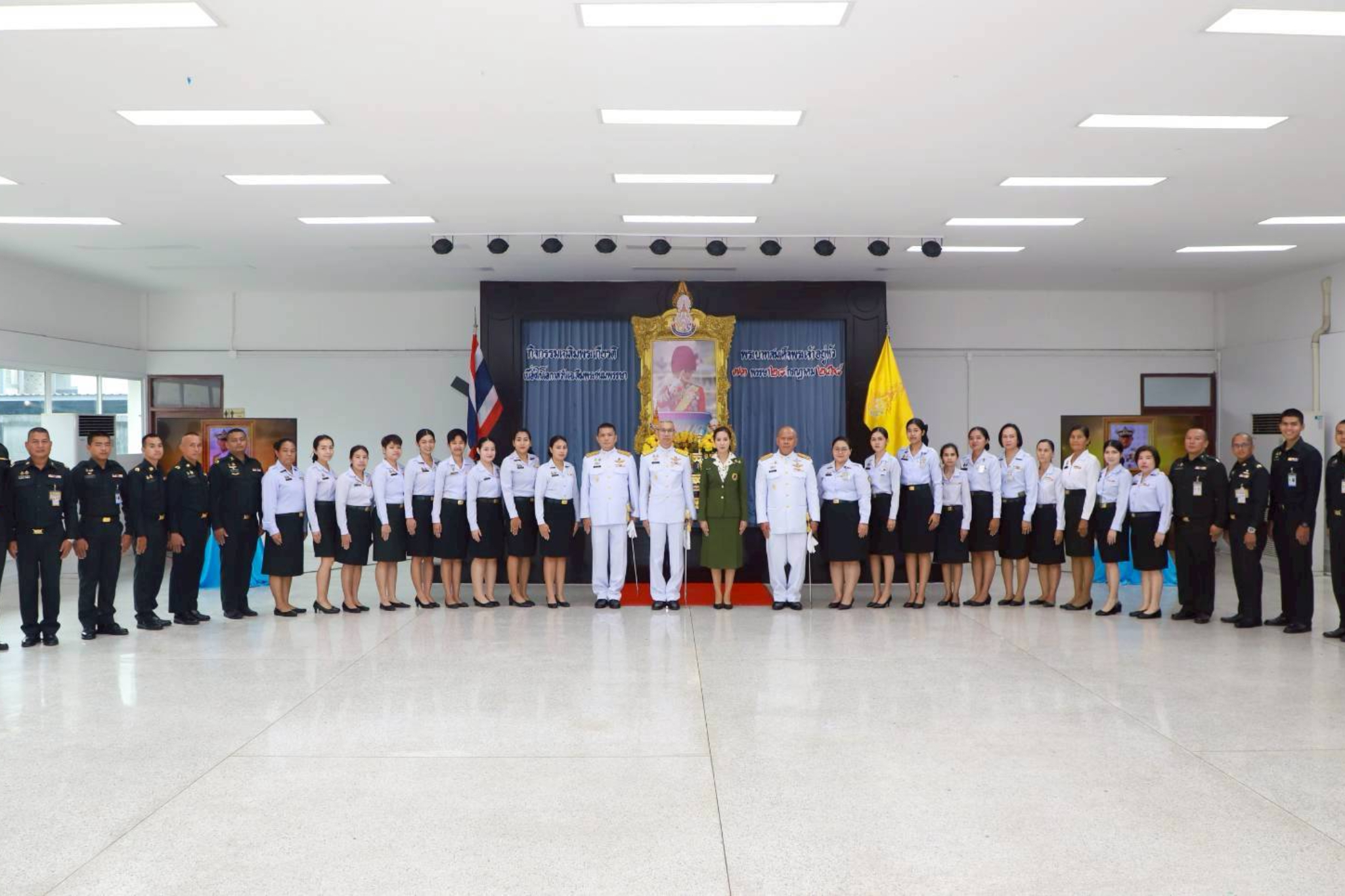 วทบ. จัดกิจกรรมเฉลิมพระเกียรติพระบาทสมเด็จพระเจ้าอยู่หัว เนื่องในโอกาสวันเฉลิมพระชนมพรรษา 73 พรรษา 28 กรกฎาคม 2568